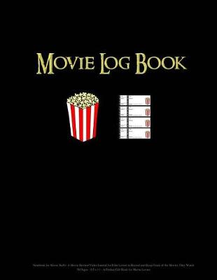 Book cover for Movie Log Book