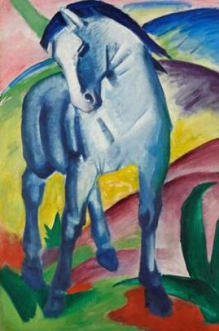 Cover of Blue Horse I, Franz Marc. Ruled Journal