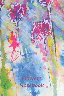 Book cover for Flowers Notebook