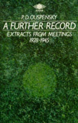 Book cover for A Further Record