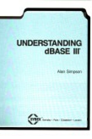 Cover of Understanding dBase III