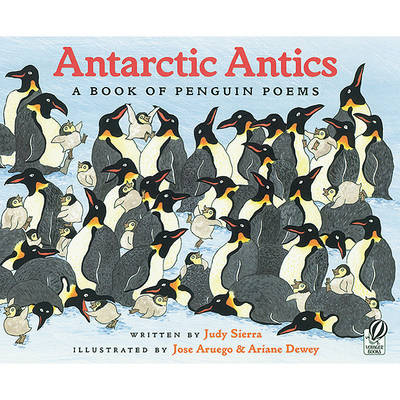 Book cover for Antarctic Antics: A Book of Penguin Poems