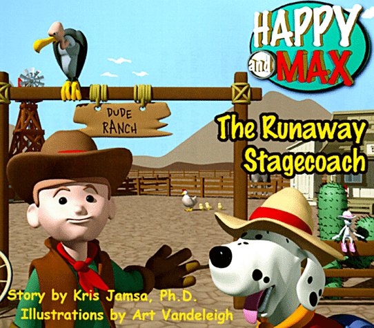 Book cover for The Runaway Stagecoach