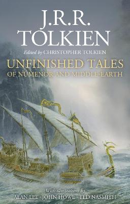 Book cover for Unfinished Tales Illustrated Edition