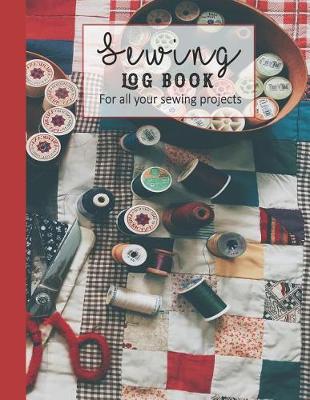 Book cover for Sewing log book