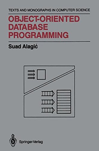 Book cover for Object-Oriented Database Programming