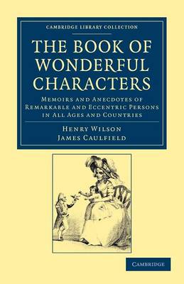 Book cover for The Book of Wonderful Characters