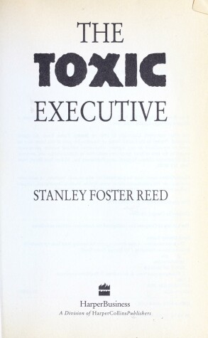 Book cover for The Toxic Executive