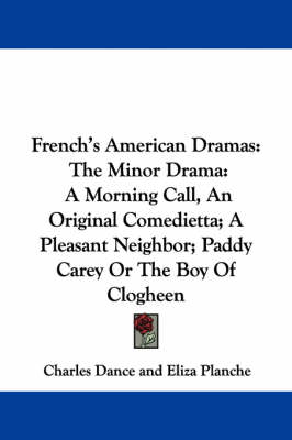 Book cover for French's American Dramas