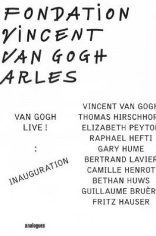 Cover of Fondation Vincent Van Gogh Arles
