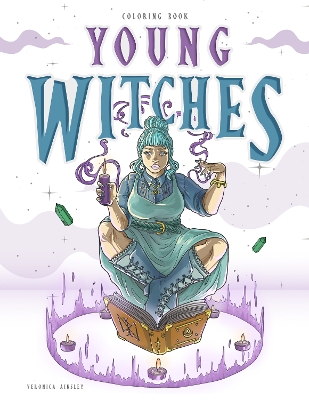 Book cover for Witch Coloring Book for Adults