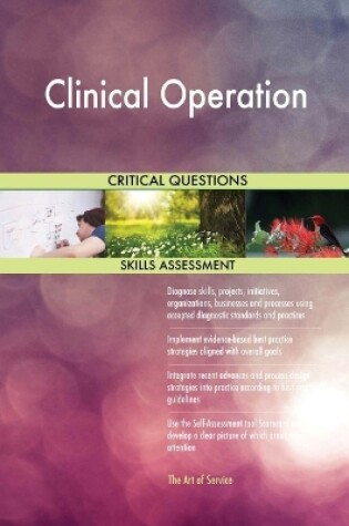 Cover of Clinical Operation Critical Questions Skills Assessment