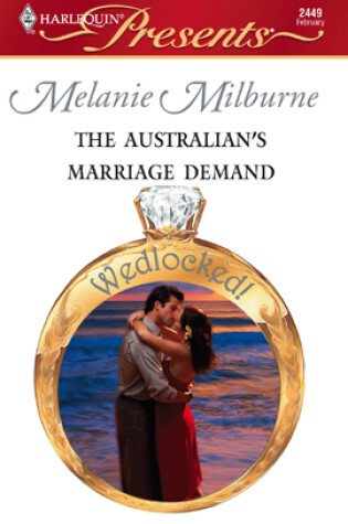 Cover of The Australian's Marriage Demand
