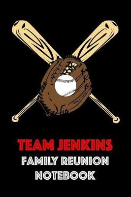 Book cover for Team Jenkins Family Reunion Notebook
