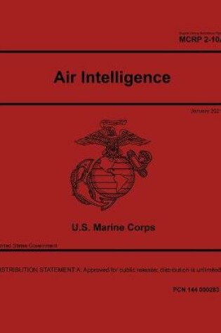 Cover of Marine Corps Reference Publication MCRP 2-10A.9 Air Intelligence January 2021