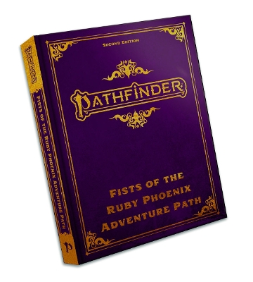 Book cover for Pathfinder Fists of the Ruby Phoenix Adventure Path Special Edition (P2)