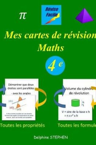 Cover of Mes cartes de révision Maths 4e