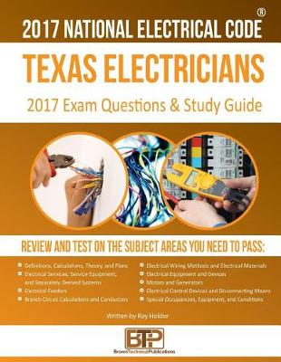 Book cover for Texas Electricians Practice Exams and Study Guide