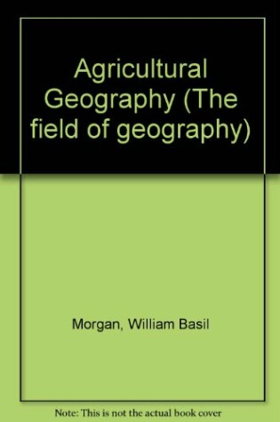 Cover of Agricultural Geography