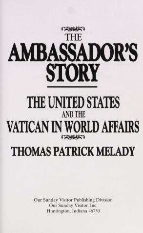 Book cover for The Ambassador's Story