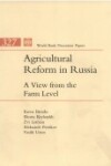 Book cover for Agricultural Reform in Russia