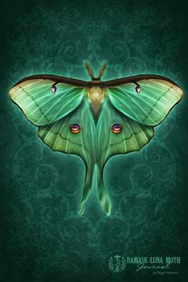 Book cover for Damask Luna Moth Journal