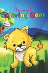 Book cover for Animal Coloring Book