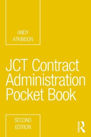 Cover of JCT Contract Administration Pocket Book