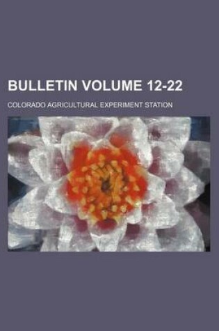 Cover of Bulletin Volume 12-22