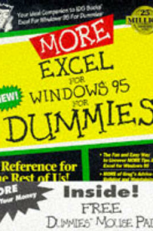 Cover of More Excel for Windows '95 For Dummies