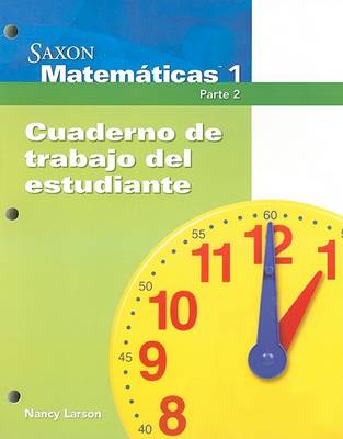 Book cover for Saxon Matematicas 1, Parte 2