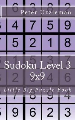 Book cover for Sudoku Level 3 9x9