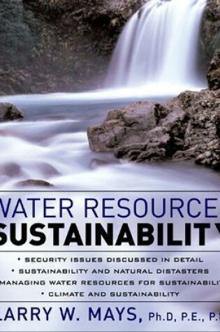 Cover of Water Resources Sustainability