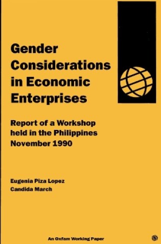 Cover of Gender Considerations in Economic Enterprises