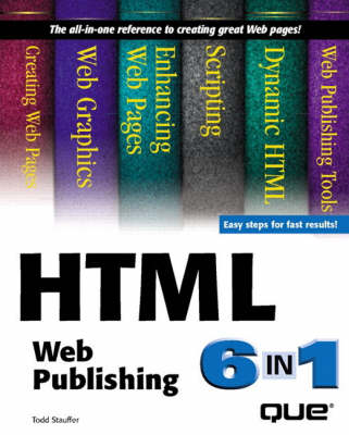 Book cover for HTML Web Publishing 6-in-1