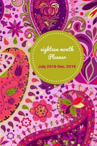 Cover of Eighteen Month Planner Paisley