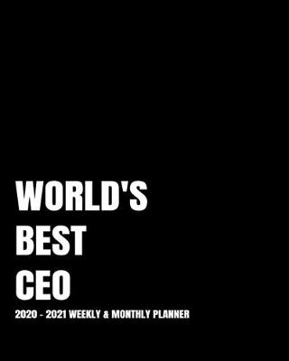 Book cover for World's Best CEO Planner