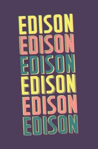 Cover of Edison Notebook