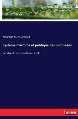 Cover of Systeme maritime et politique des Europeens