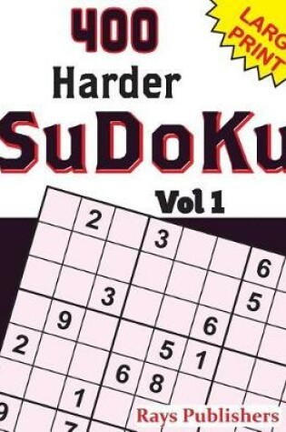 Cover of 400 Harder SuDoKu Vol 1