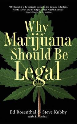 Book cover for Why Marijuana Should Be Legal