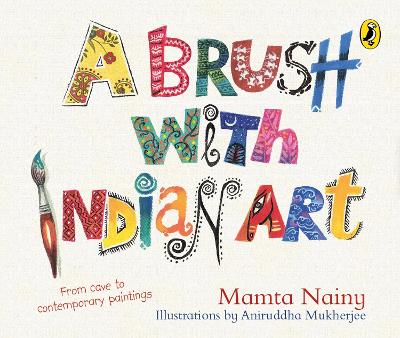 Book cover for A Brush with Indian Art: