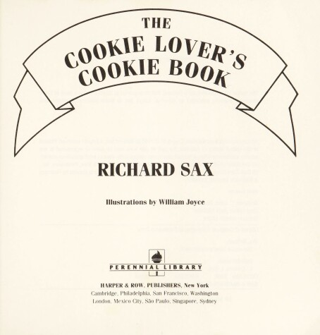 Book cover for The Cookie Lover's Cookie Book