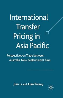 Book cover for International Transfer Pricing in Asia Pacific