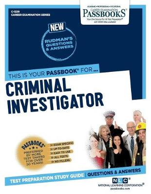 Book cover for Criminal Investigator (C-1229)
