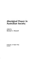 Cover of Aboriginal Power in Australian Society