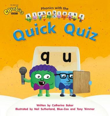 Book cover for Phonics with Alphablocks: Quick Quiz (Home learning edition)