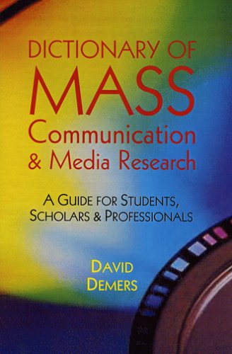 Book cover for Dictionary of Mass Communication & Media Research