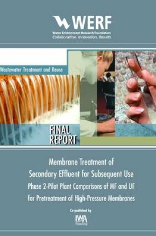 Cover of Membrane Treatment of Secondary Effluent