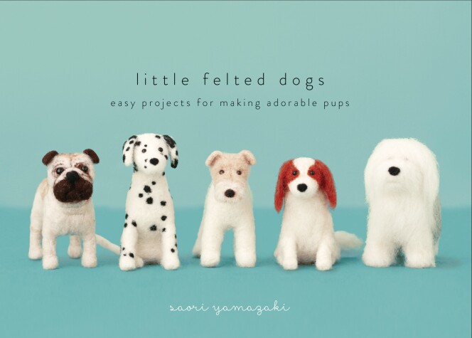 Book cover for Little Felted Dogs